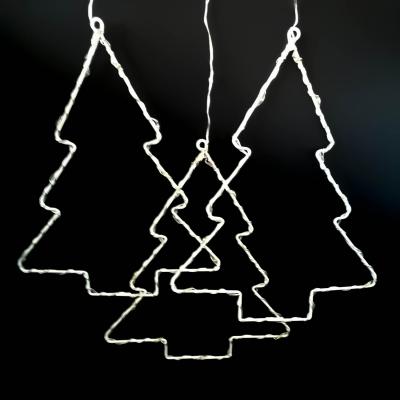 Гирлянда бахрома, LED, жёлт. елки, LX-3-2