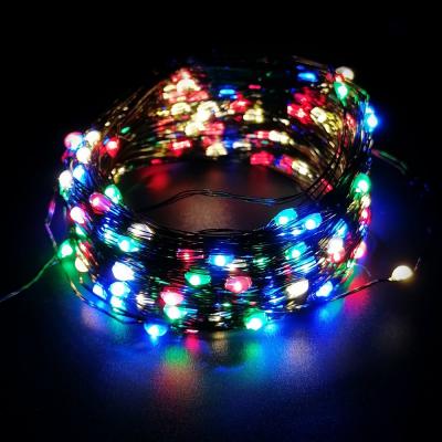 Гирлянда провол. 20м./200led, РОСА RGB З.П. LX-321