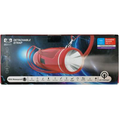 Активная колонка BOROFONE BR7 (FM/AUX/USB/microSD/BT/TWS/фонарь), красный***