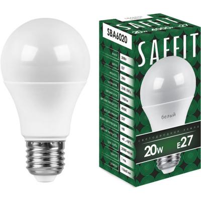 LED лампа A60/20W/4000/E27, SAFFIT /55014/