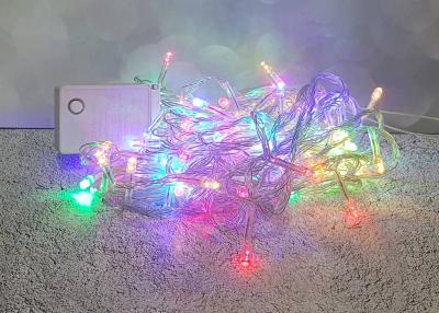 Гирлянда нитевая, 10м, 140LED, RGB, прозрачный провод