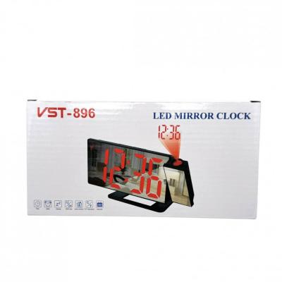 Часы VST896-1, проекция, будильник, температура, дата, красные символы