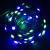 Гирлянда нитевая, уличная, 50м, 400LED, RGB, капля на тройном проводе (зел), IP44, LX-130