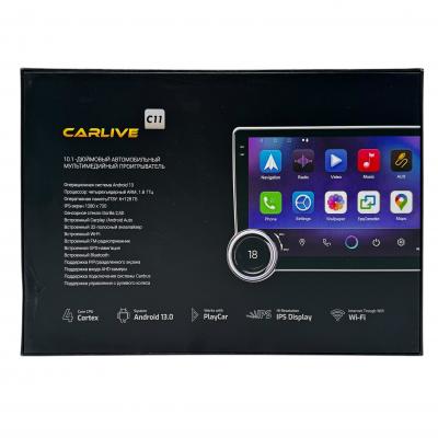 Автомагнитола 2DIN 10.1" Carlive C11, Android 13, IPS, 6GB/128GB, 4 ядра