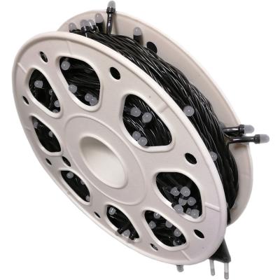 Гирлянда катушка, 50м, 240LED, 8mm, матовый, зел. LX-91