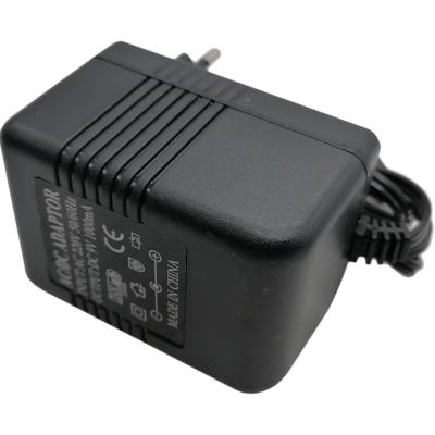 Блок питания трансформаторный 9,0V,  1000mA, не стаб. для модема