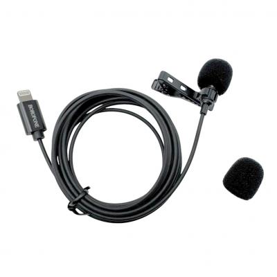 Микрофон BOROFONE BFK11 (Lighnting, 2.0м) петличный
