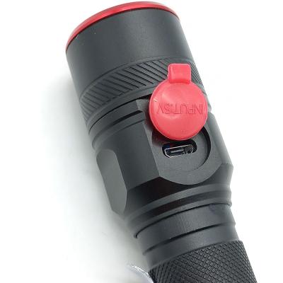Фонарь ручной Следопыт ST-FLR10 (1L T6, 18650 (БЕЗ АКБ), Zoom, USB) 