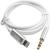 Jack 3,5mm - Lightning 1,0м, CQ003, белый