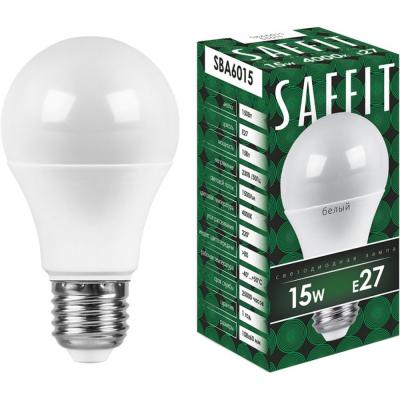 LED лампа A60/15W/4000/E27, SAFFIT /55011/