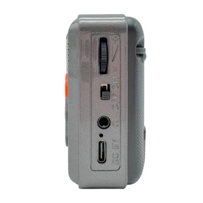 Радио Perfeo ТУРИСТ, 87,5–108 FM, питание USB/18650, серый