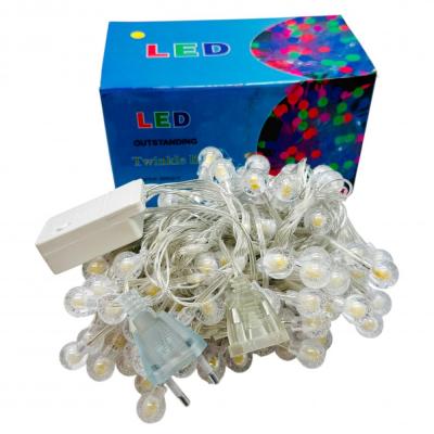 Гирлянда нитевая, 5м, 240led, LX-575 теплый, шары
