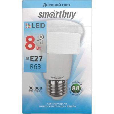 LED лампа R63/08W/4000/E27, Smartbuy