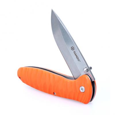 Нож складной Ganzo G6252-OR, туристический, оранжевый