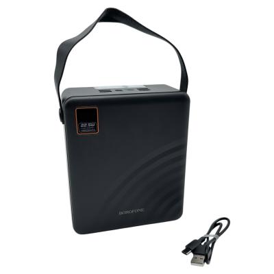 Портативный аккумулятор 100000 мАч, BOROFONE BJ85, 4xUSB+1xUSB-C, черный