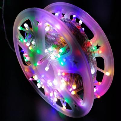 Гирлянда катушка, 50м, 240LED, 5mm, New, RGB, П.П. LX-161