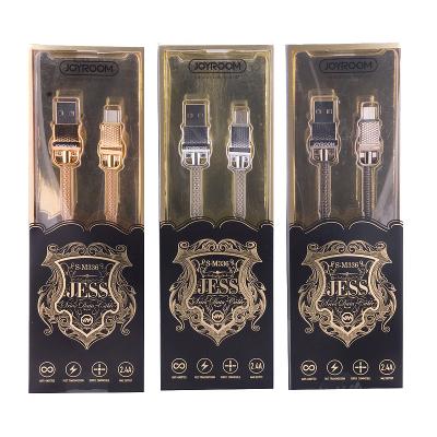 Кабель USB - micro USB, 1,0м, JOYROOM JESS Series S-M336, золото