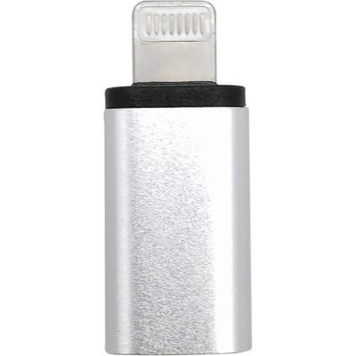 Переходник Орбита OT-SMA05(BS-517) (iPhone - TYPE-C) серебро