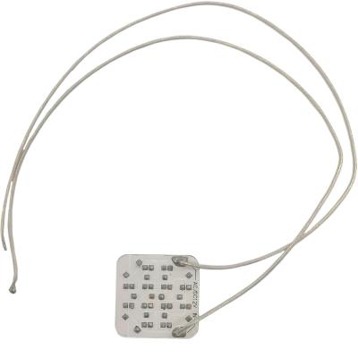 LED матрица 12в, синий, 12LED 35*35мм