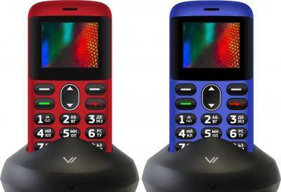 Мобильный телефон Vertex C311 с док-станцией, синий 