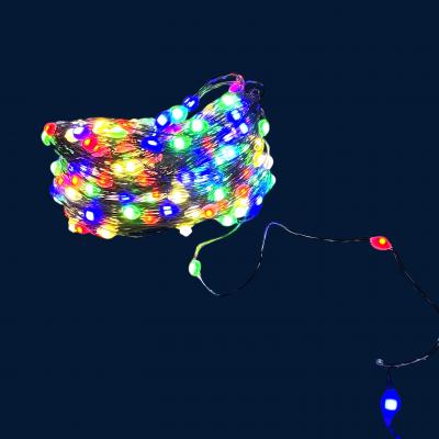 Гирлянда провол. 20м, 200LED РОСА RGB LX-609