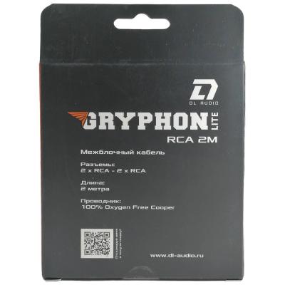 Кабель межблочный DL Audio Gryphon Pro RCA 6M (2RCA, 6м)