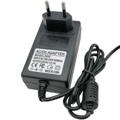 Блок питания импульсный  9,0V,  3.0A,, 2,5х5,5 мм, вилка на блоке