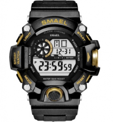 Часы наручные Smael SM1385 черный-золото (black-gold)