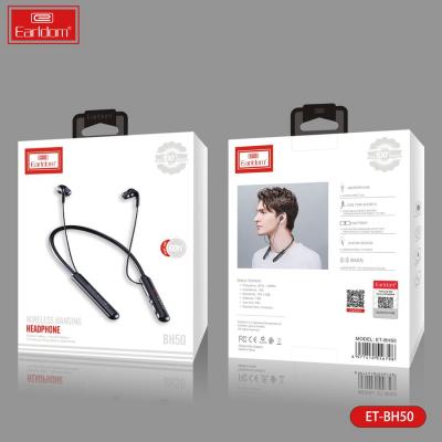 Беспроводные наушники Earldom ET-BH50 Sport, Bluetooth, спортивная, черный 