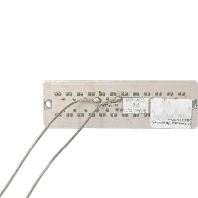 LED матрица 12в, красный, 24LED 117*32мм