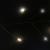 Гирлянда провол. 9м, 1440LED, т.бел. кластер, 8 функций, Luca Snake Light /87449/
