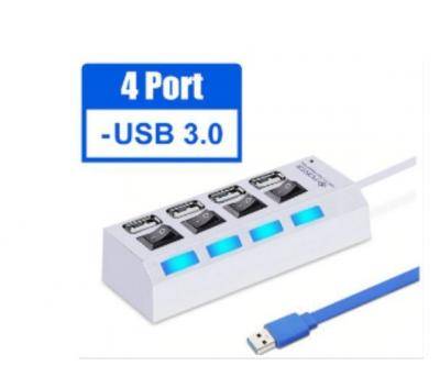 USB - Xaб Smartbuy 4 порта, 7304, белый, SBHA-7304-W