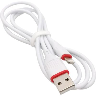 Кабель USB - Lightning 8pin, 1,0м, BOROFONE BX17, белый