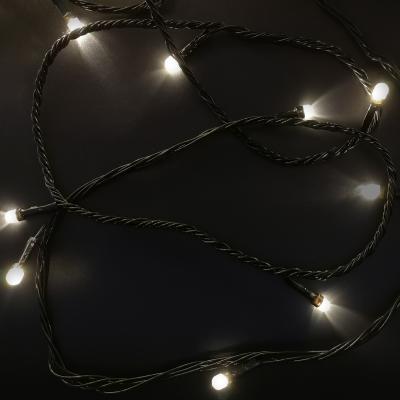 Гирлянда нитевая уличная, 30м, 180LED, 8мм т.бел. Ч.П. LX-276