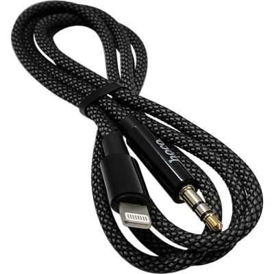 Jack 3,5mm - Lightning 1,0м HOCO UPA19, черный 