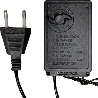 Гирлянда нитевая, 100м, 500LED, красн. пуля, Ч.П. LX-71