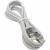 Кабель Type C - Lightning 8pin, 1,2м, HOCO U115 Transparent, 3.0A PD 20W, серый