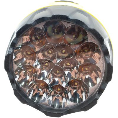 Фонарь ручной Smartbuy 15 LED, аккумуляторный, желтый (SBF-85-Y)