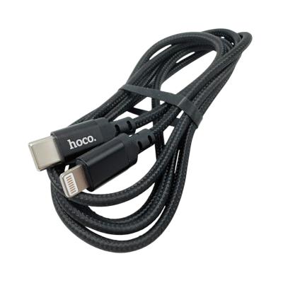 Кабель Type C - Lightning 8pin, 1,0м, HOCO X14 Times speed, 3.0A PD, черный 