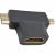 Переходник гн.HDMI-шт. mini HDMI- шт.micro HDMI (A119)