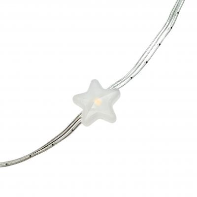 Гирлянда катушка, 25м, 120LED, Звезды бел, П.П. LX-502