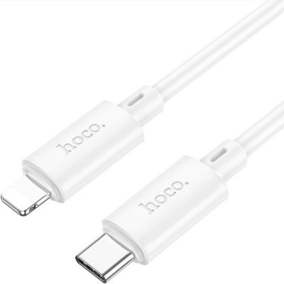Кабель Type C - Lightning 8pin, 1,0м, HOCO X88 Gratified, 3.0А PD, ПВХ, белый