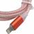 Кабель USB - Lightning 8pin, 1,0м, Smartbuy, индикац.заряда, красный (iK-512ss red)***