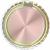 Кольцо-держатель для телефона металл круглое металлик, розовый