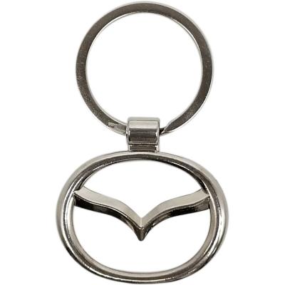 Брелок металл с карабином "MAZDA"
