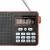 Радио Perfeo ALPINIST, FM+ 70-108МГц, питание USB или 18650, коричневый