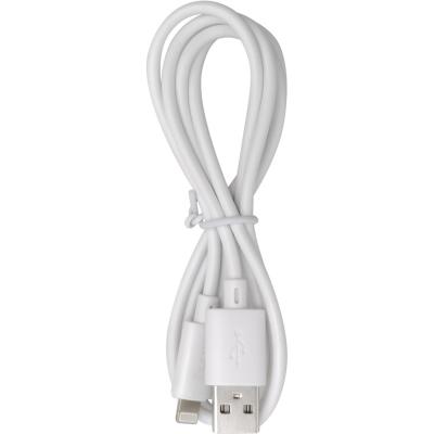 Кабель USB - Lightning 8pin, 1,0м, HOCO X88 Gratified, ПВХ, 2.4А, белый