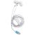 Внутриканальная гарнитура SmartBuy PRO-8, lightning, bluetooth, белая  (SBH-1023)***