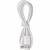 Кабель USB - Lightning 8pin, 1,0м, HOCO X88 Gratified, ПВХ, 2.4А, белый