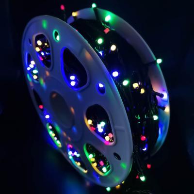 Гирлянда катушка, 100м, 480LED, 8mm, матовый, RGB, LX-93